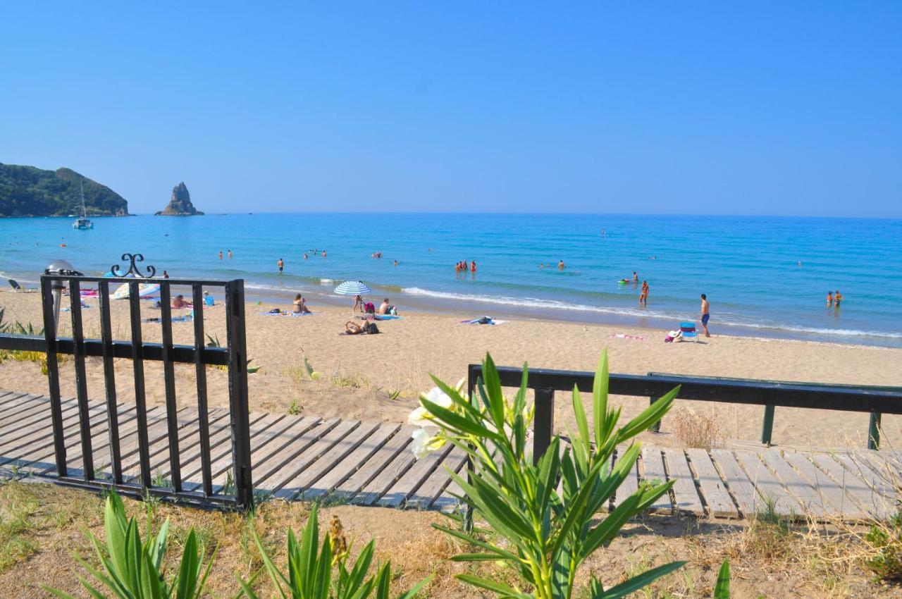 Beach House Yannis 3 In Agios Gordios Beach On Corfu Εξωτερικό φωτογραφία